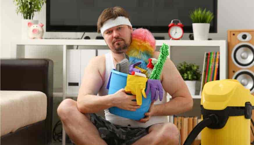 How To Clean Your Living Room In Minutes - hth.com